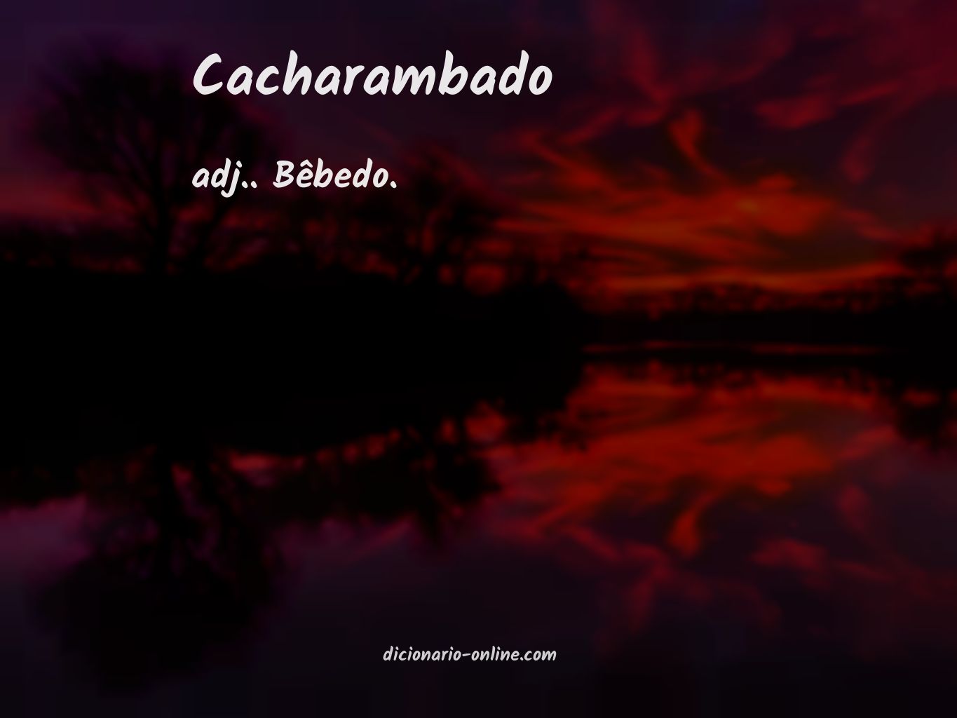 Significado de cacharambado