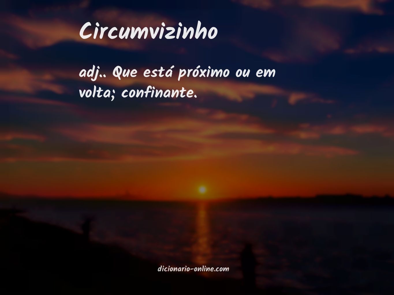 Significado de circumvizinho