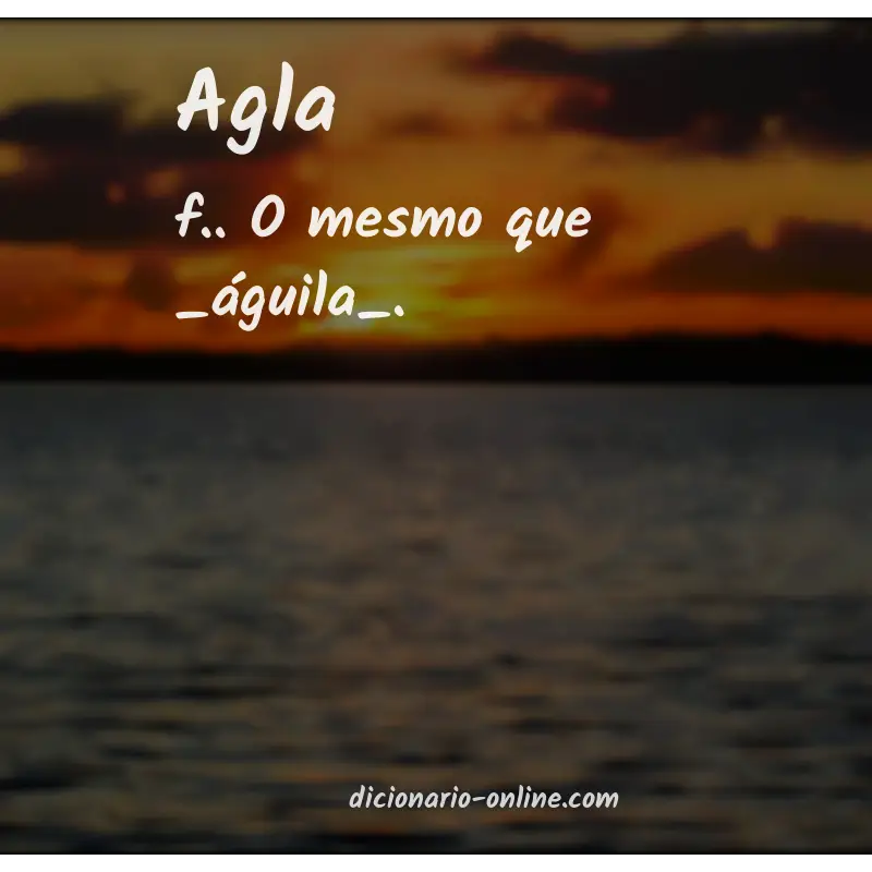 Significado de agla