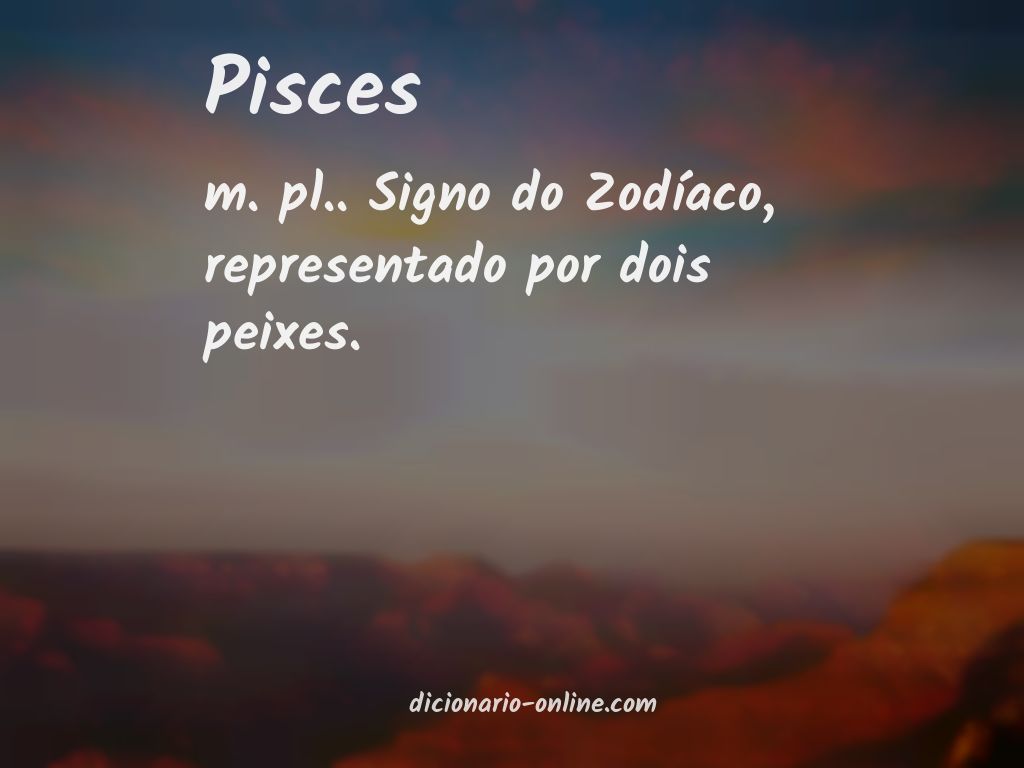 Significado de pisces