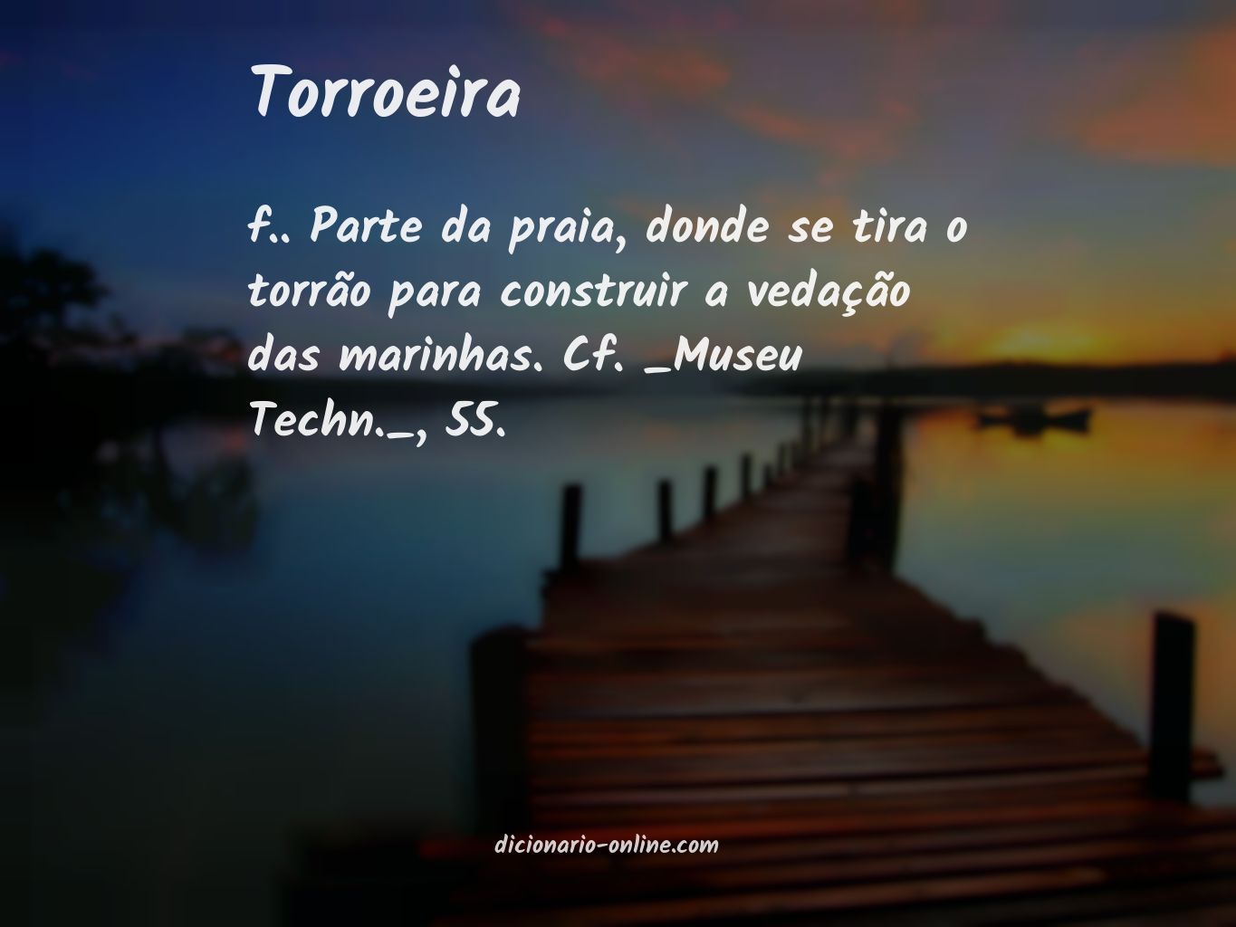 Significado de torroeira