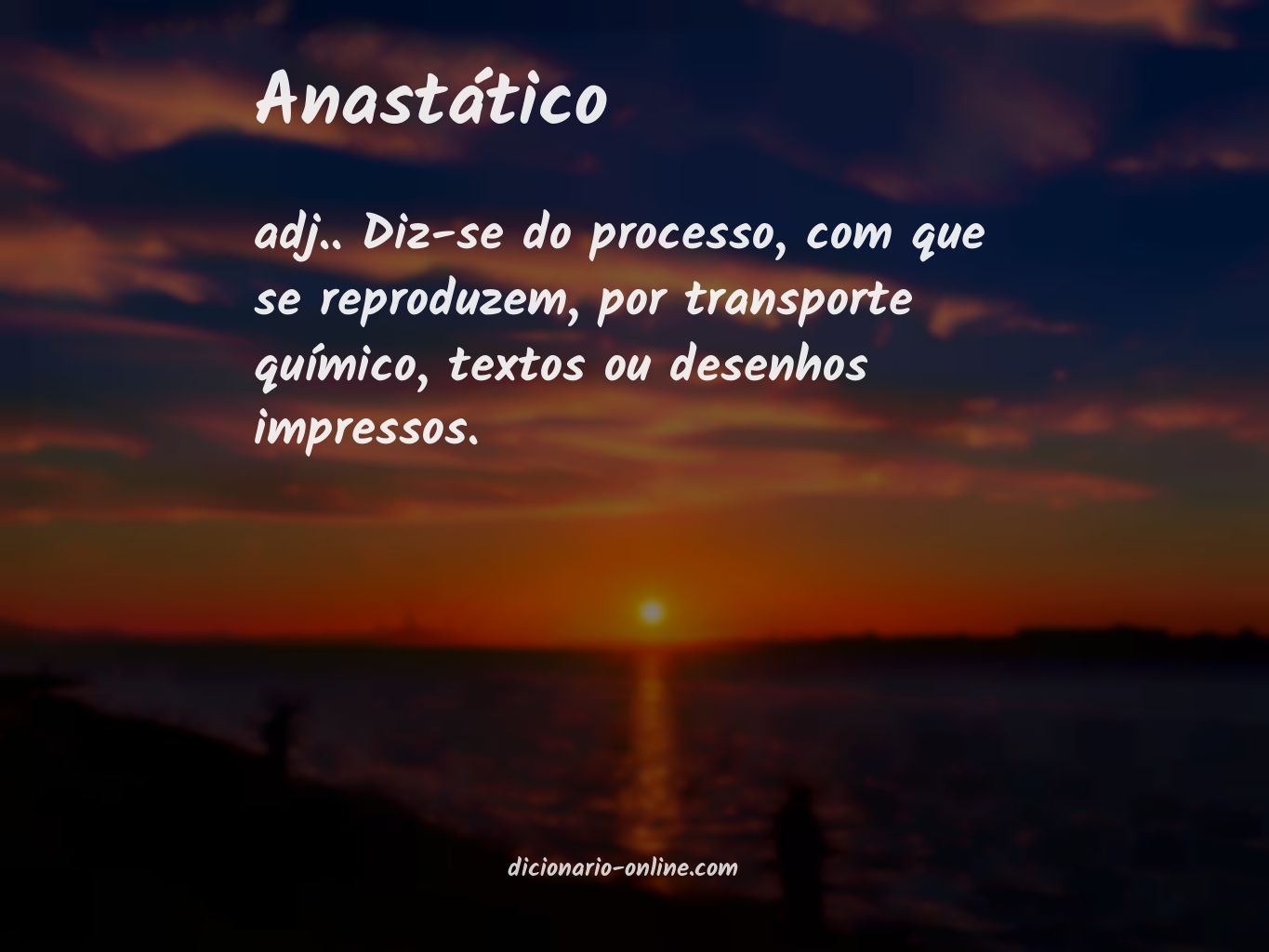 Significado de anastático