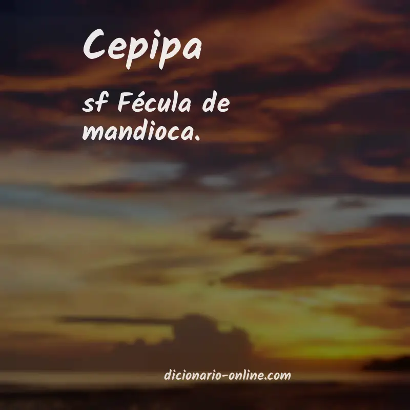 Significado de cepipa