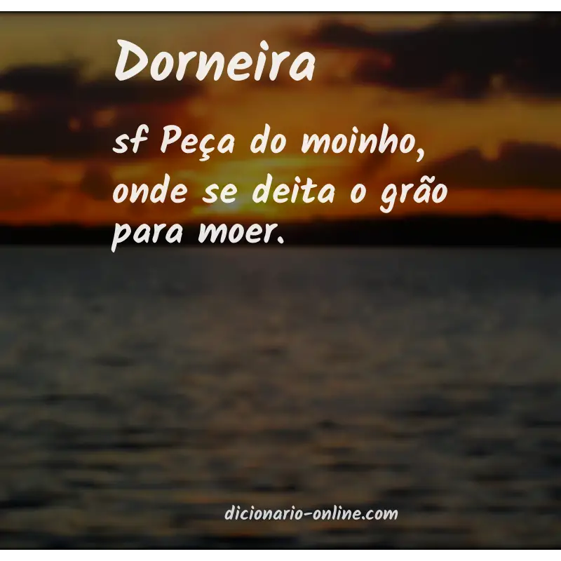 Significado de dorneira