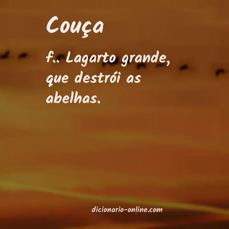 Significado de couça