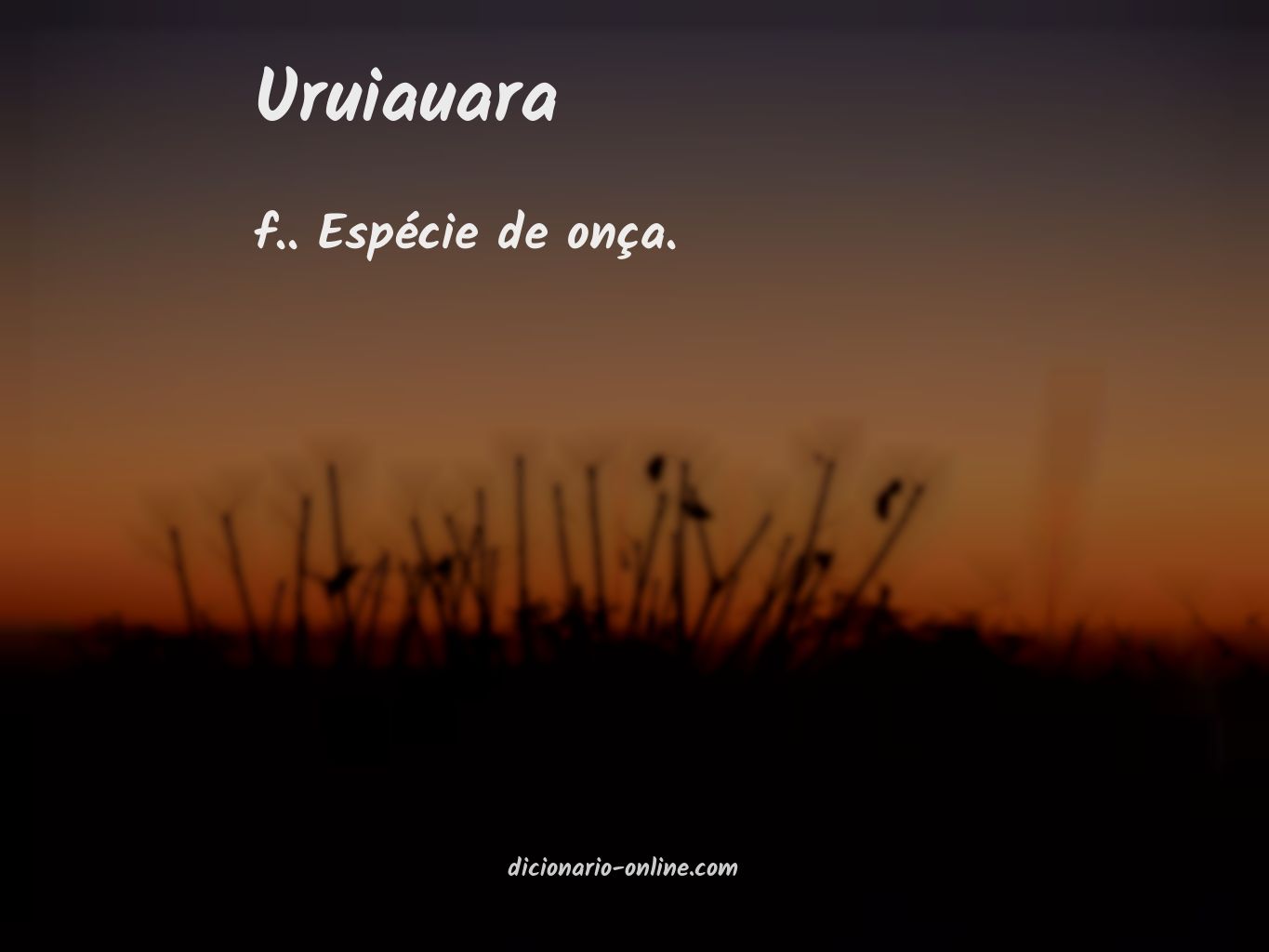 Significado de uruiauara