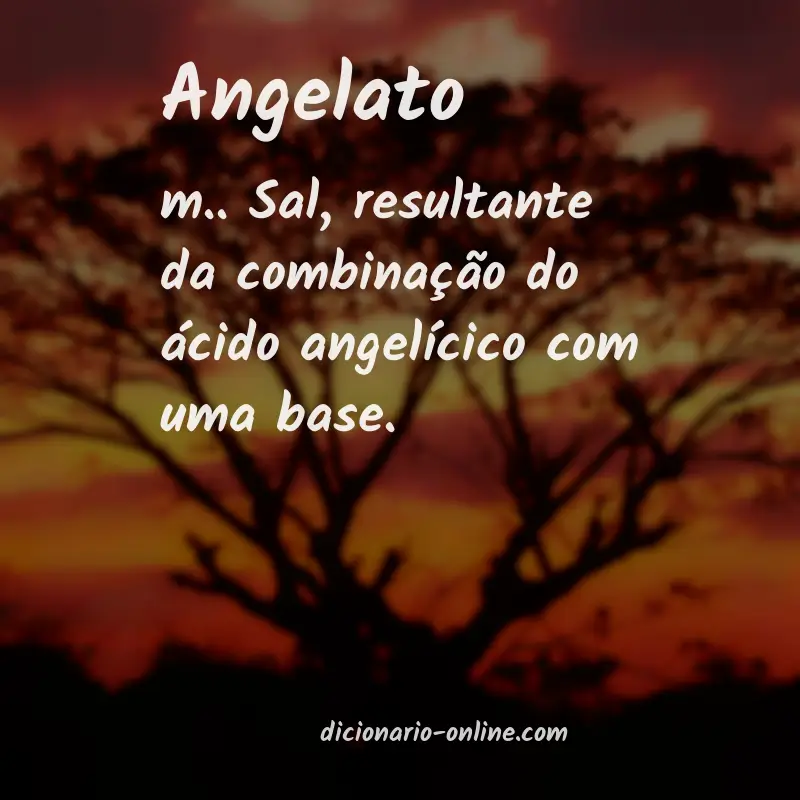 Significado de angelato