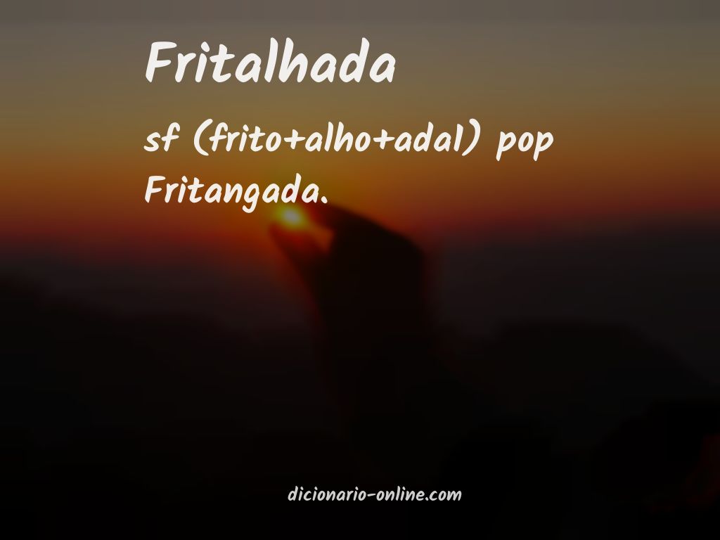 Significado de fritalhada