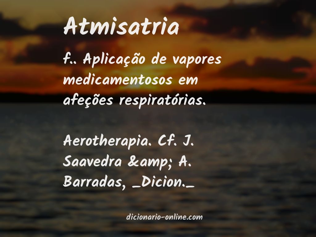 Significado de atmisatria