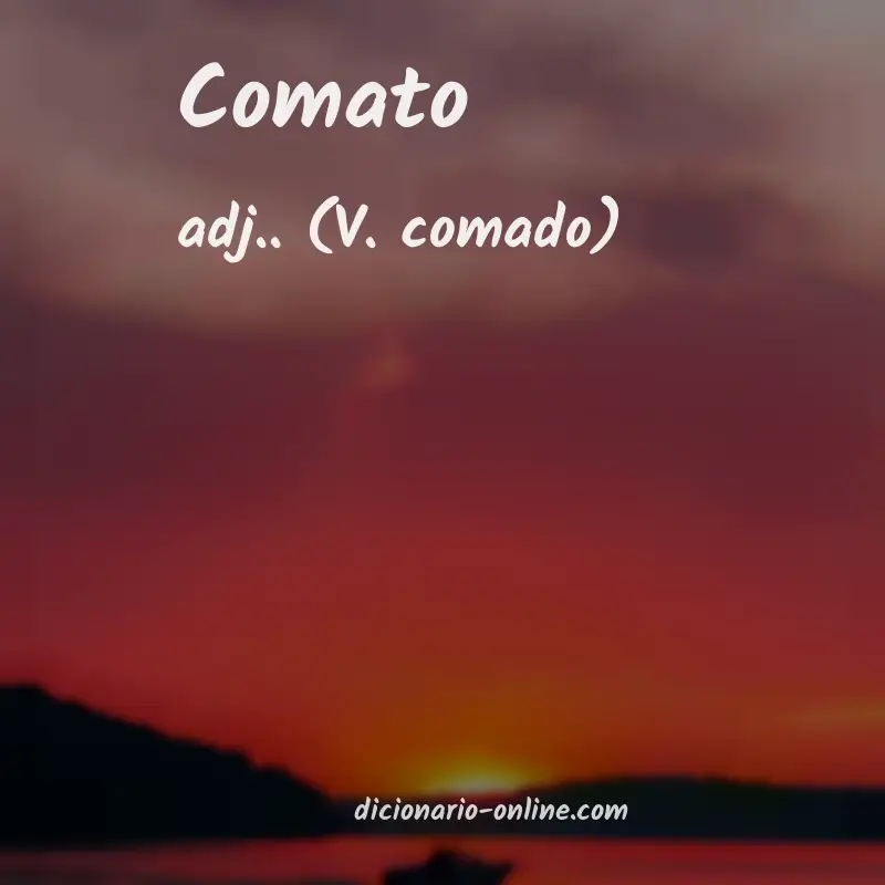 Significado de comato