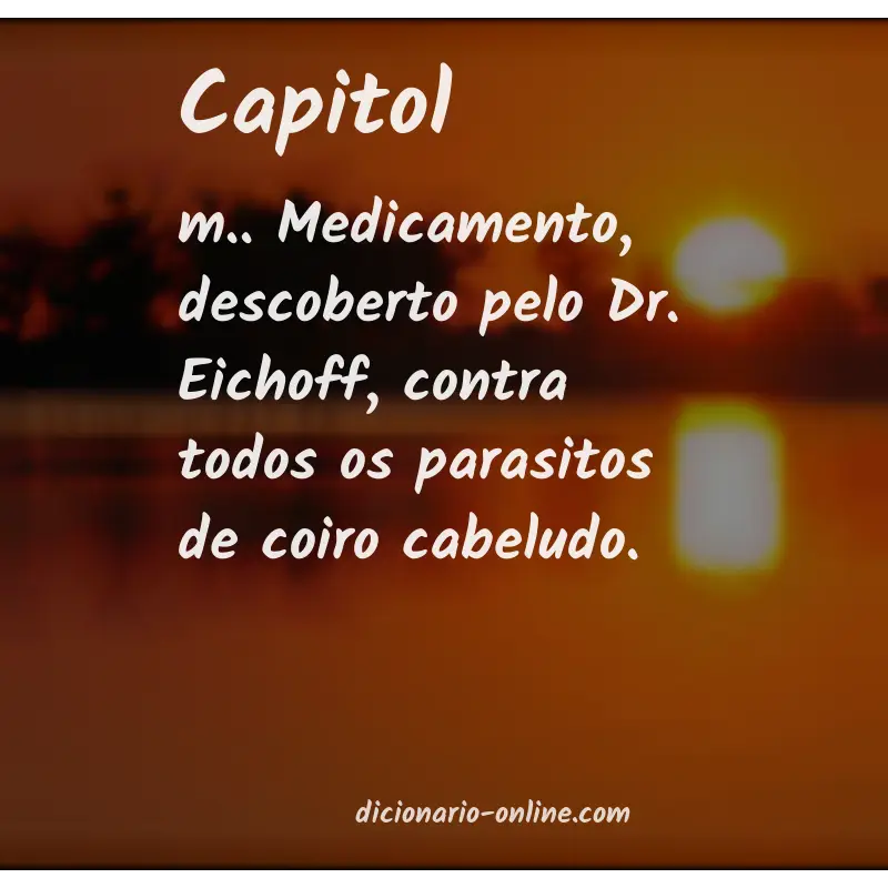 Significado de capitol