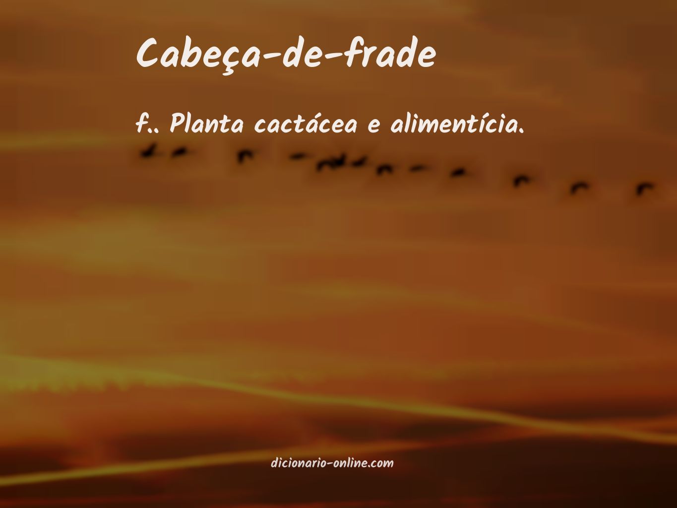 Significado de cabeça-de-frade