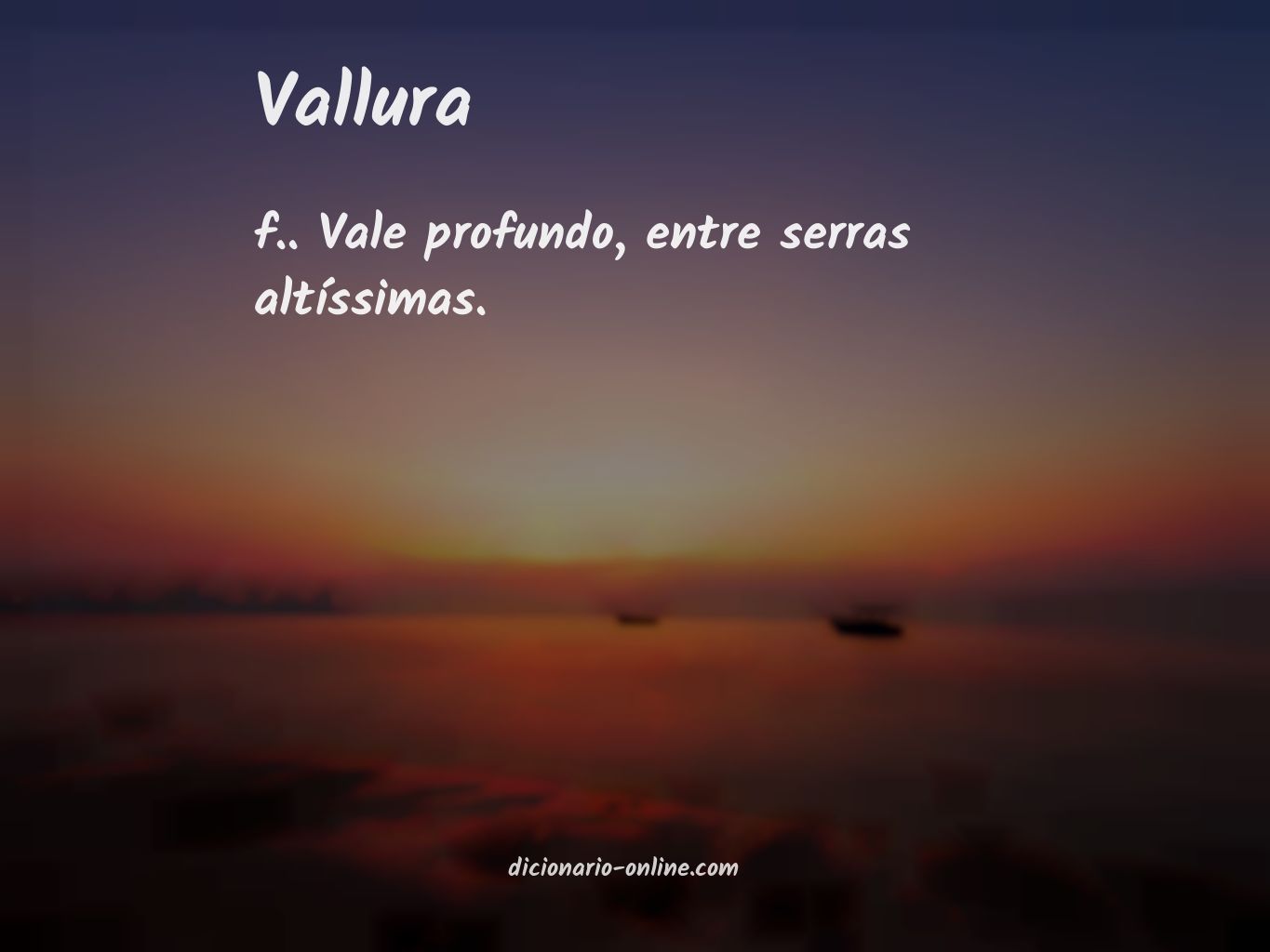 Significado de vallura