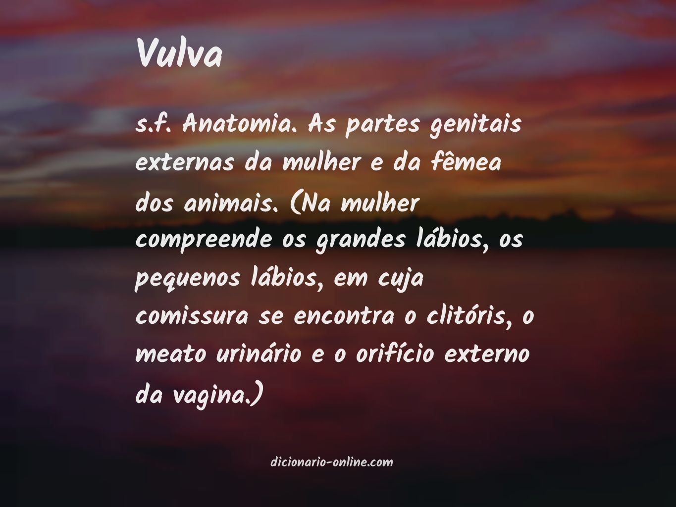Significado de vulva