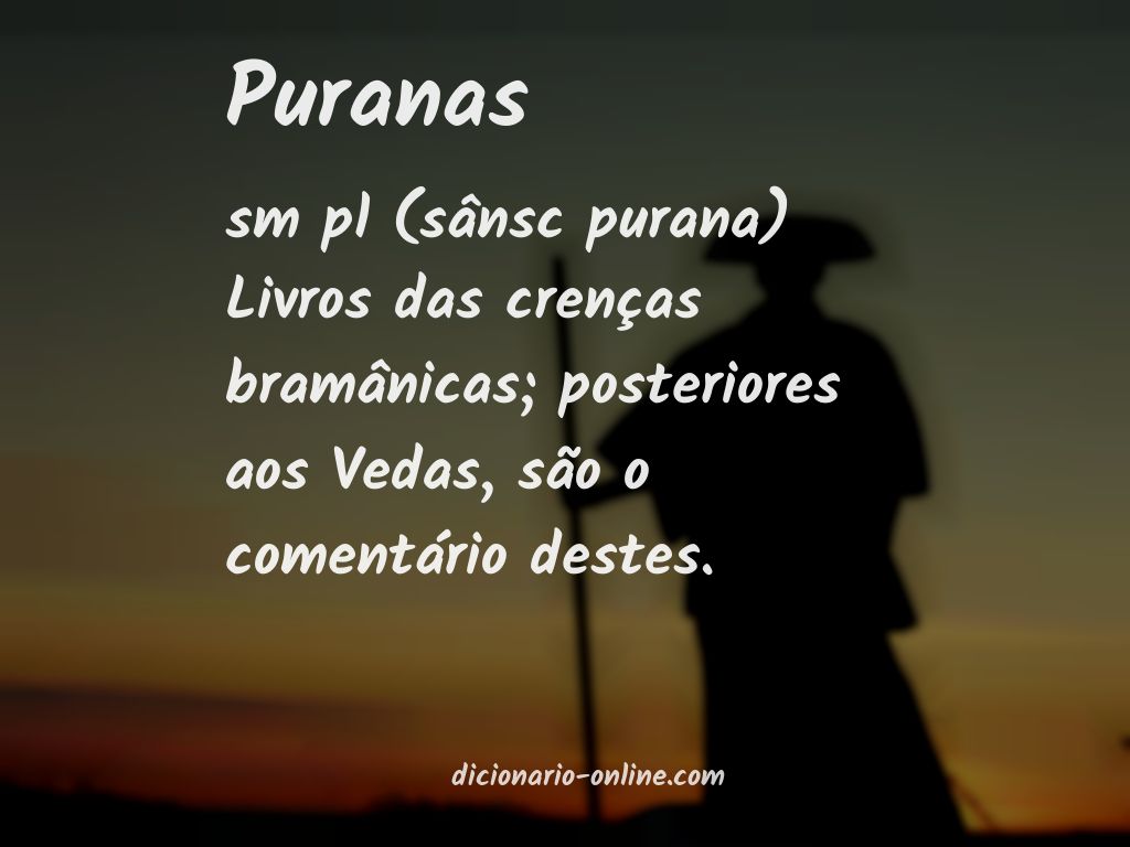 Significado de puranas