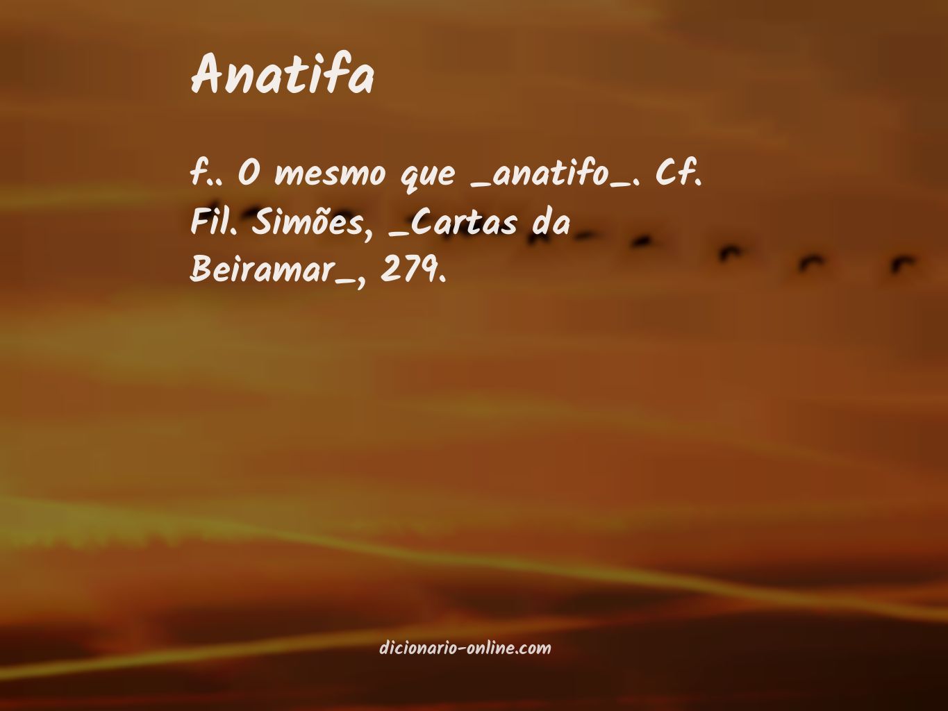 Significado de anatifa