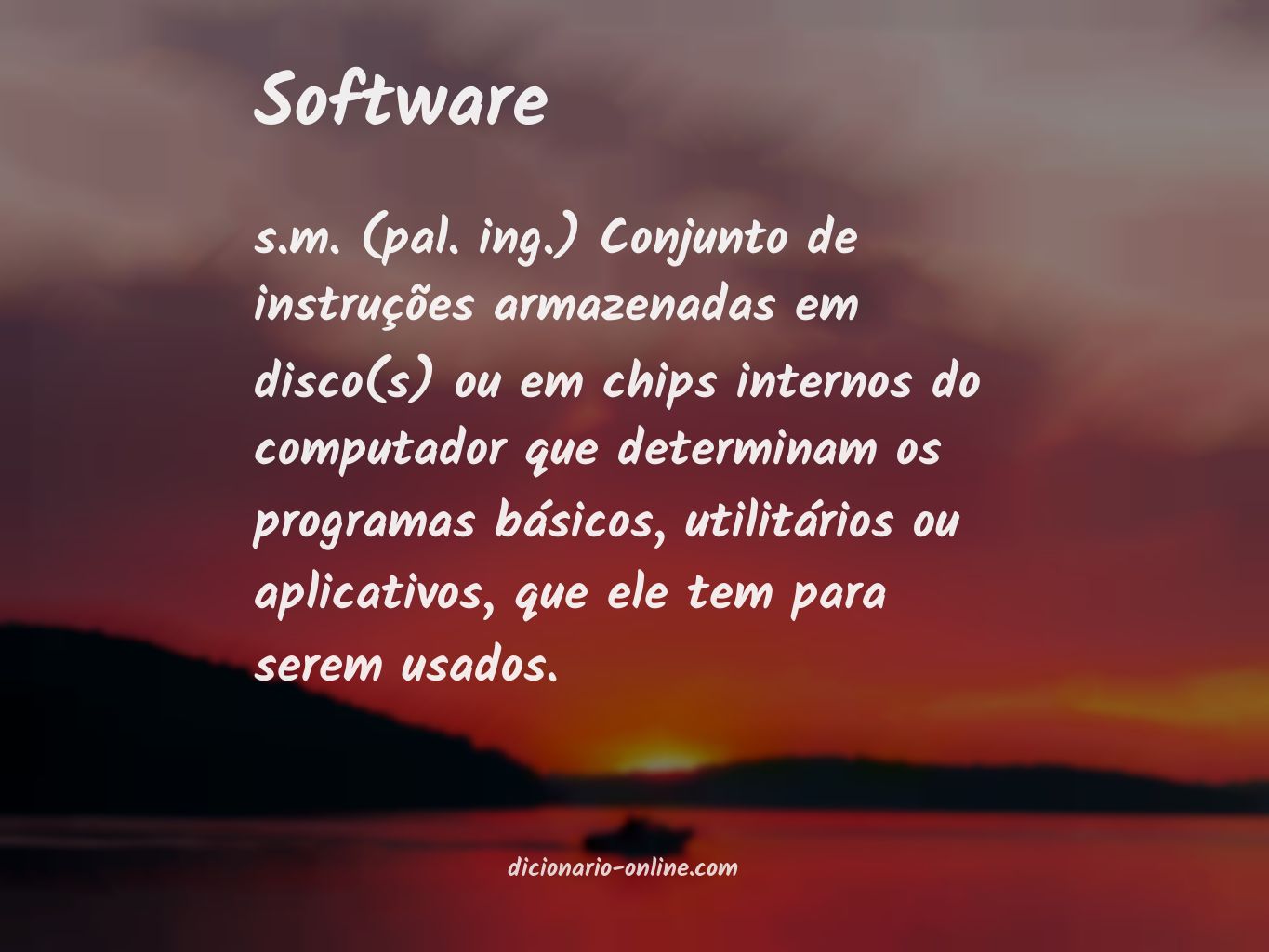 Significado de software