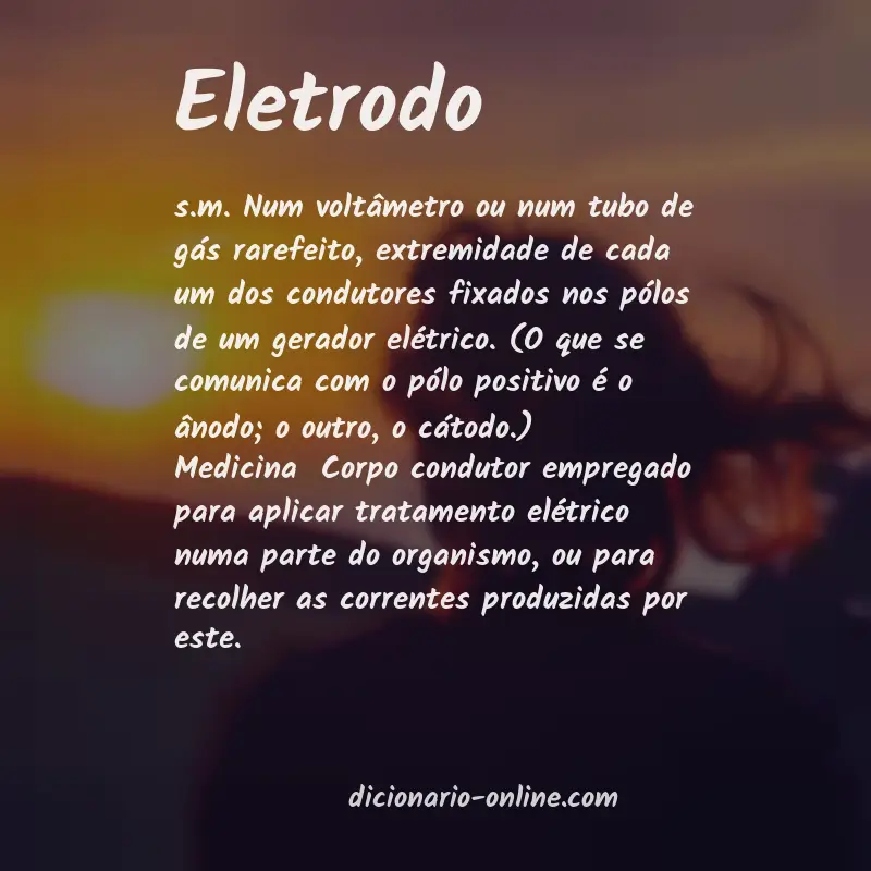 Significado de eletrodo