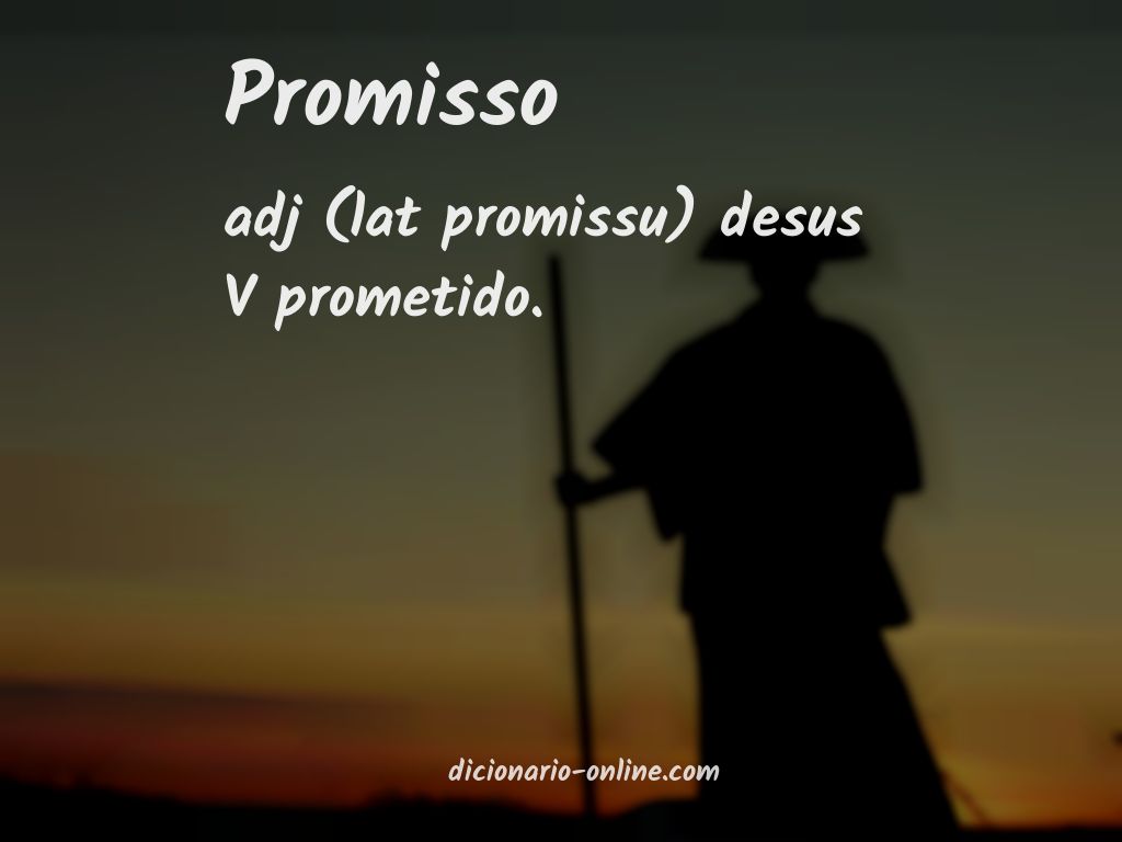 Significado de promisso