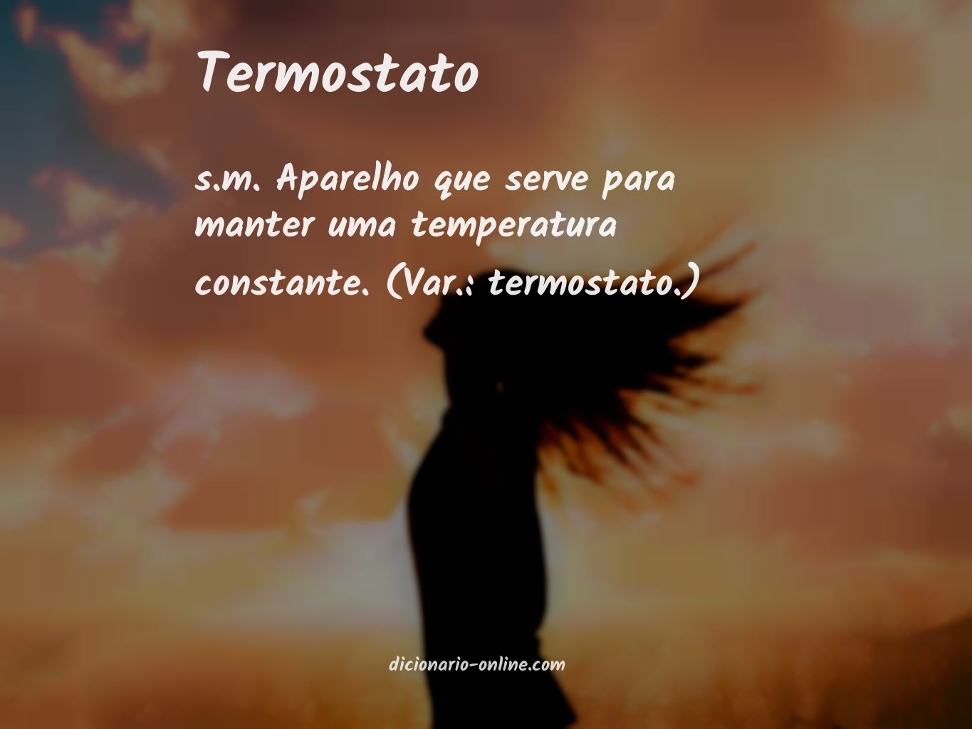 Significado de termostato