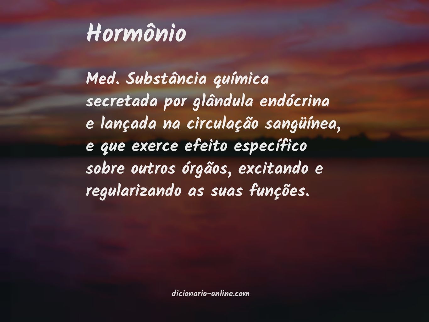 Significado de hormônio