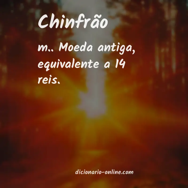 Significado de chinfrão