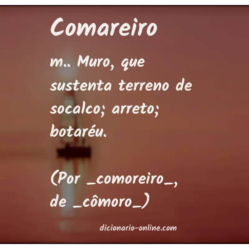 Significado de comareiro
