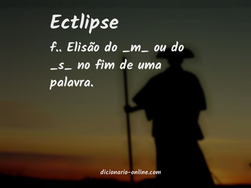 Significado de ectlipse