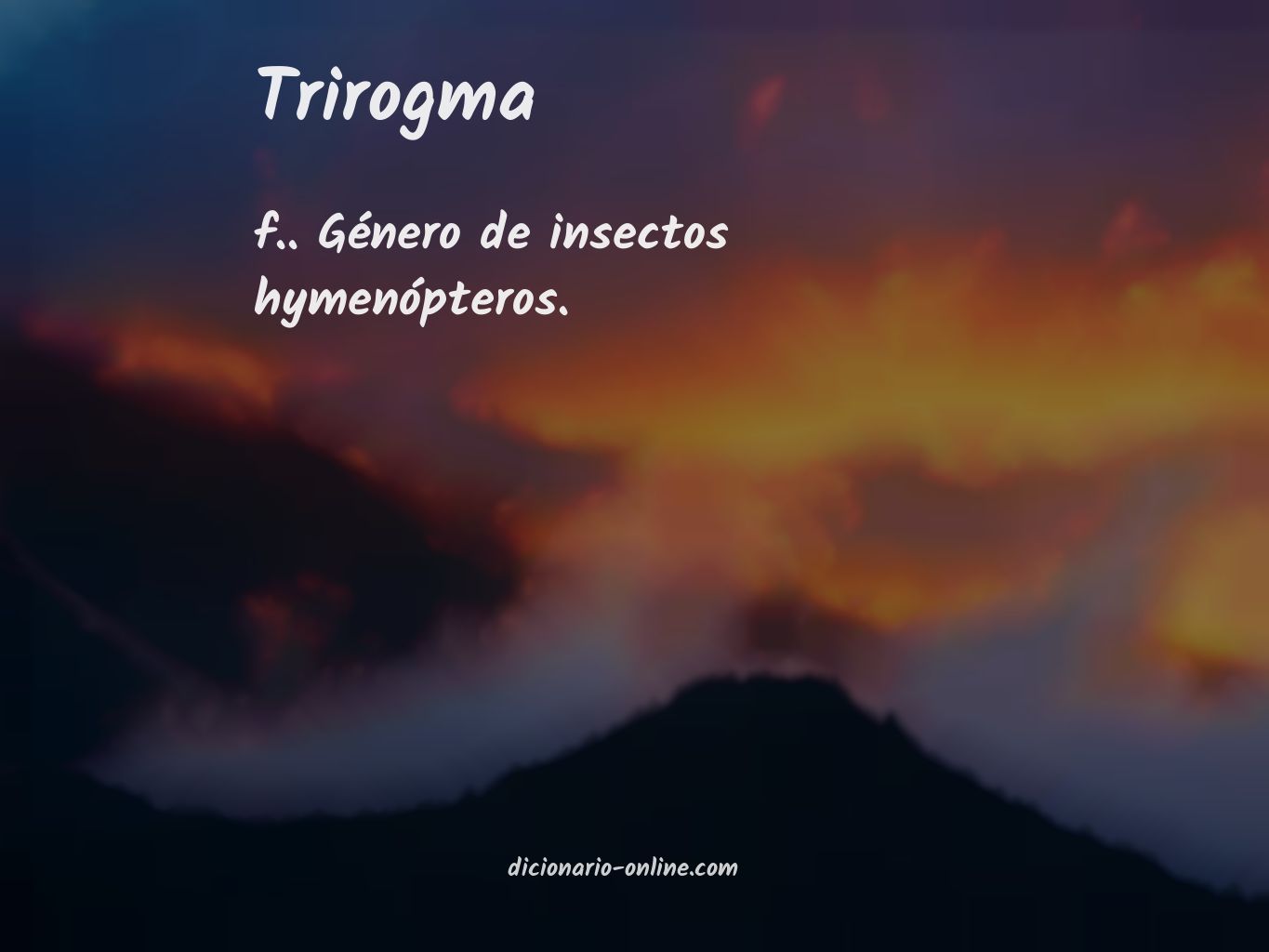 Significado de trirogma