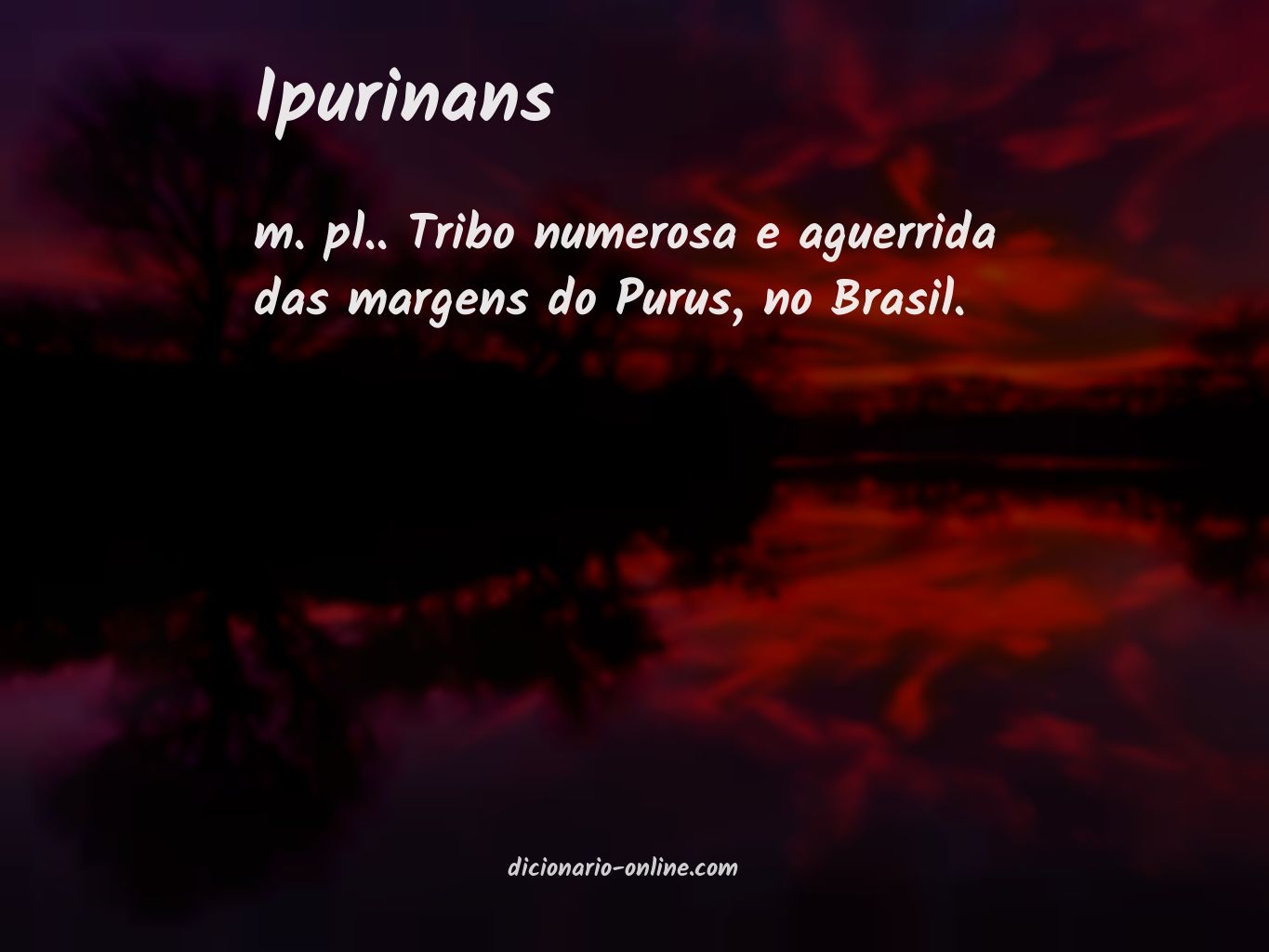 Significado de ipurinans