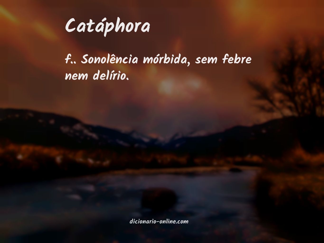 Significado de catáphora