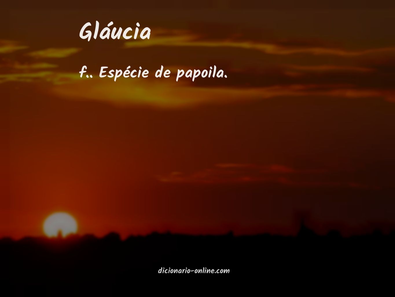 Significado de gláucia