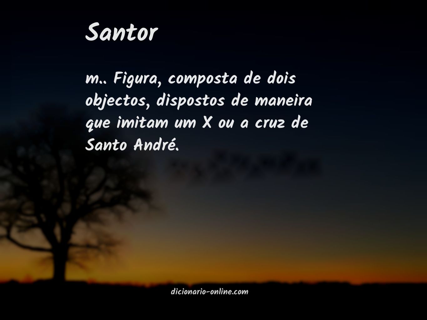 Significado de santor