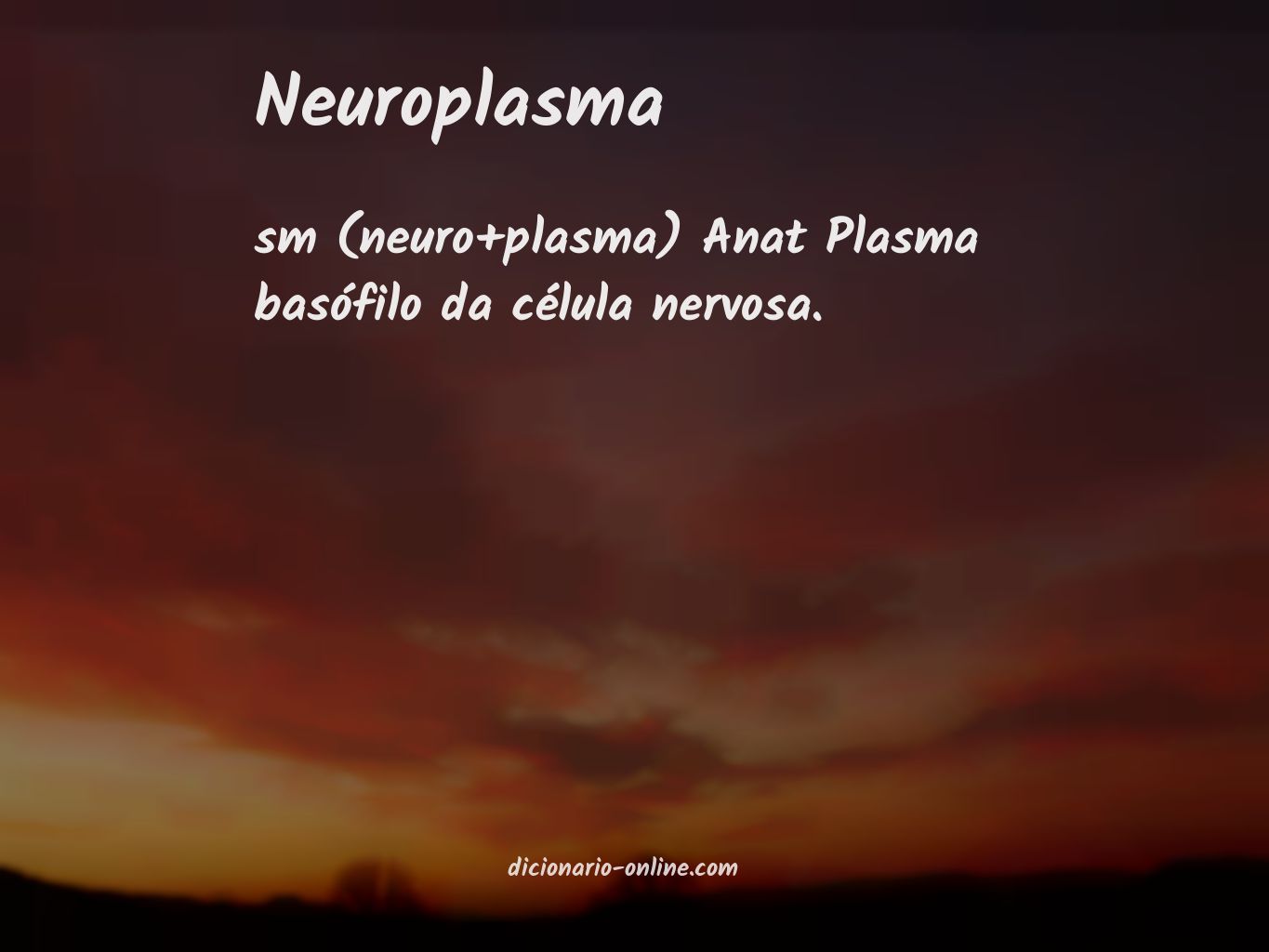 Significado de neuroplasma